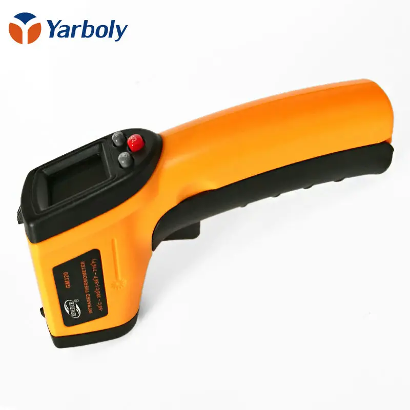 Бесконтактный цифровой инфракрасный термометр GM320 с лазерным дисплеем 50 ~ 380