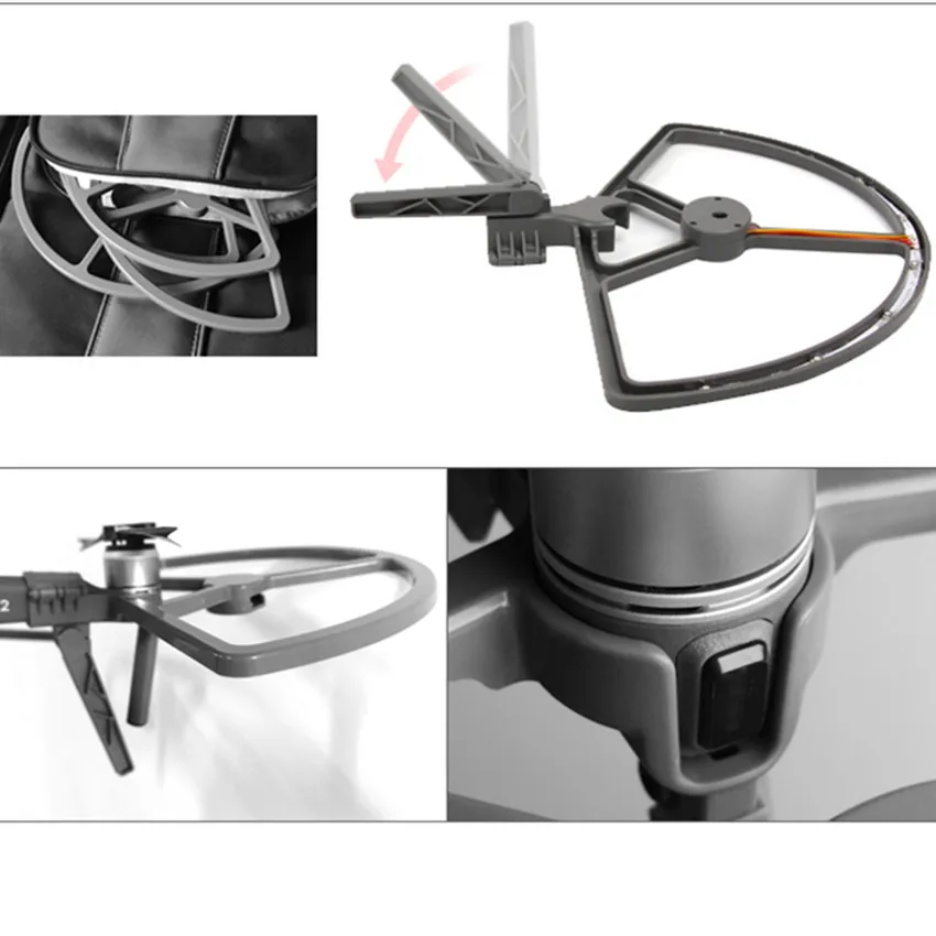 DJI Mavic 2 светодиодный светильник защита пропеллера дрона с шасси для pro/Zoom