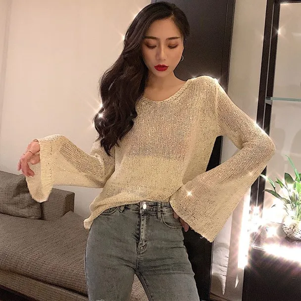 Летняя Новинка пикантная Солнцезащитная рубашка с открытой спиной на шнуровке