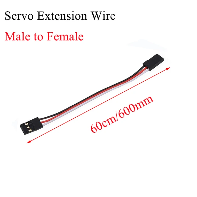 Servo Extension Cable 600mm malefemale at all stores