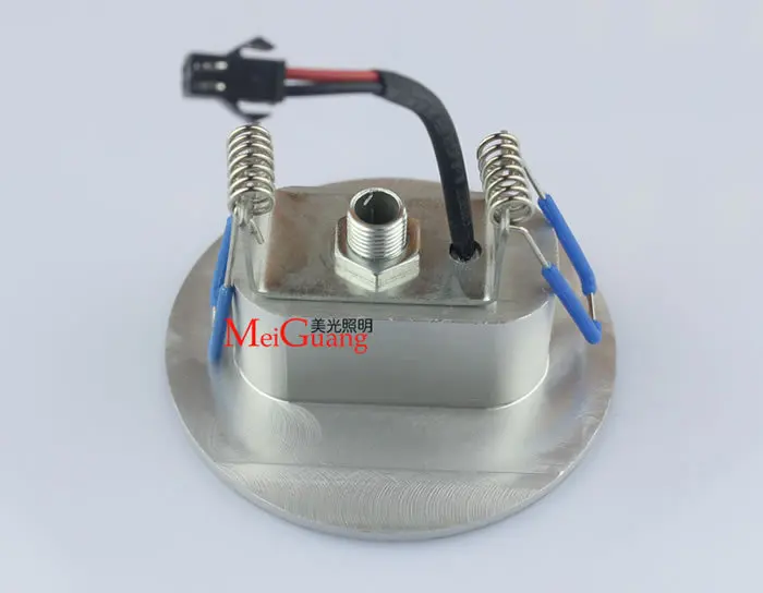 Квадратная/круглая 3 Вт Светодиодная настенная лампа с регулируемой яркостью