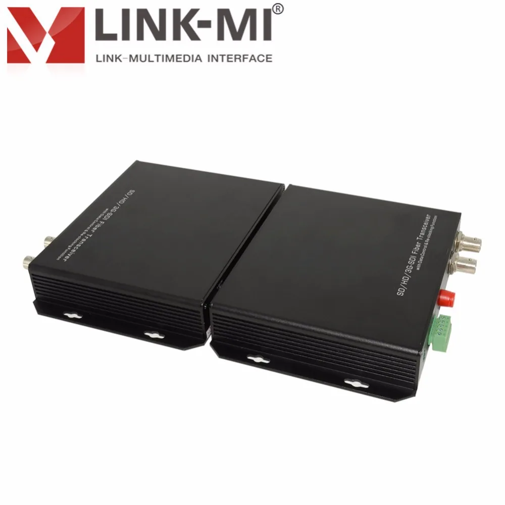 LINK MI SD/HD/3G SDI Волоконно Оптическая передача через волоконно оптический передатчик