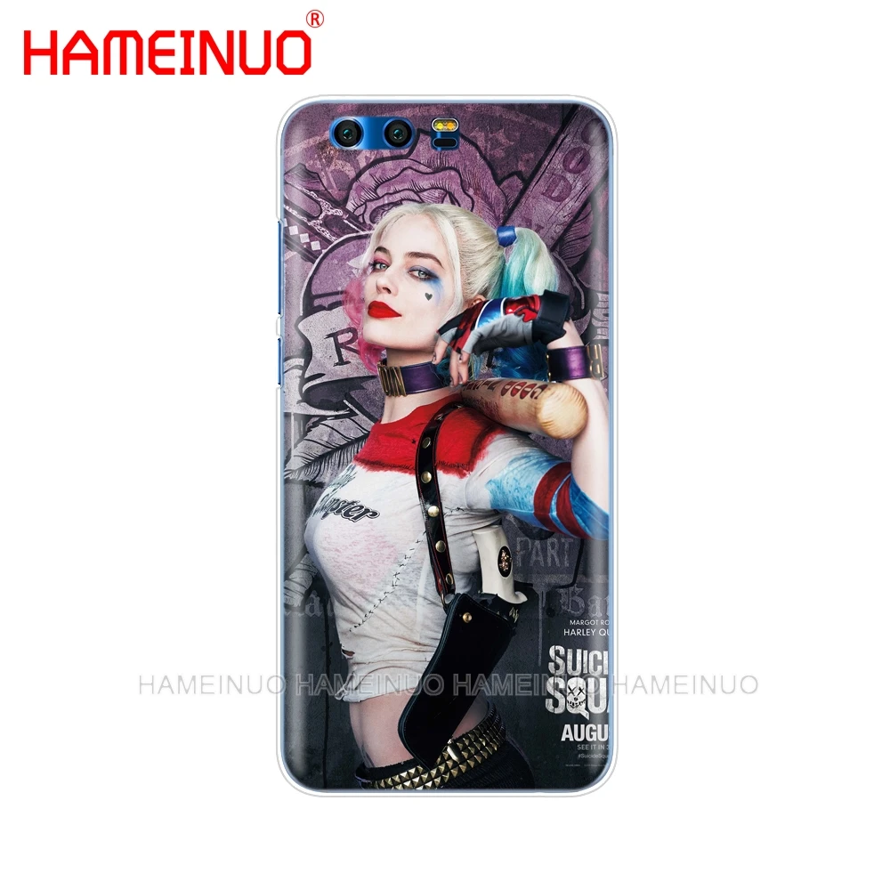 HAMEINUO Харли Квинн Отряд Самоубийц Джокер чехол для телефона huawei Honor 10 V10 4A 5A 6A 7A 6C 6X7X8 9 LITE