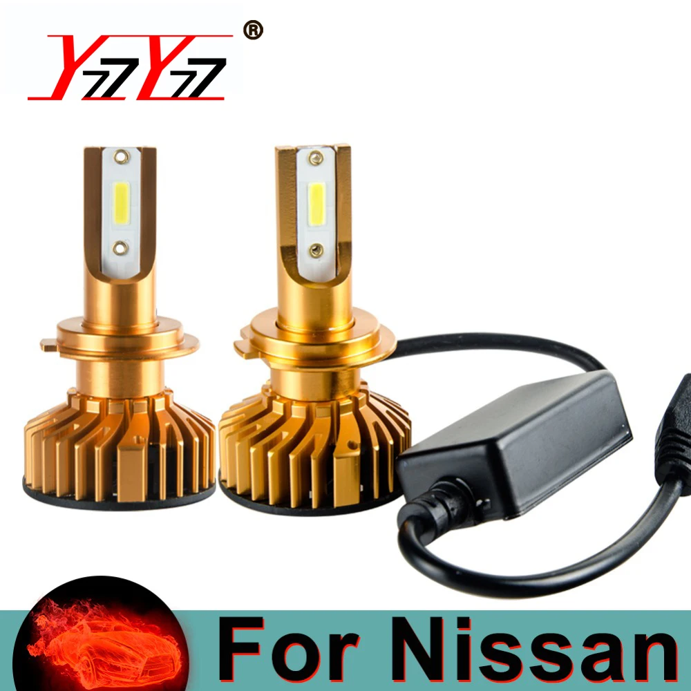 H1 H7 Led Canbus Автомобильные фары DOB чип 12В 72 Вт 12000LM HB3 HB4 без ошибок H4 для Nissan 200SX Altima Altra