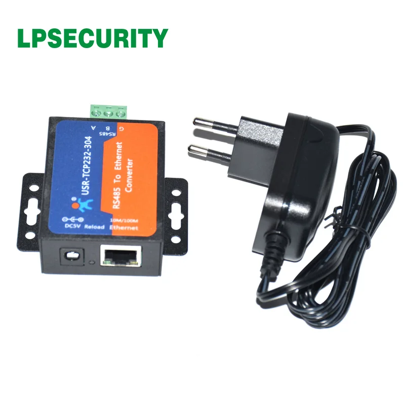 LPSECURITY последовательный сервер, RS485 в LAN/Ethernet конвертер/RS485 в преобразователь Ethernet со встроенной веб-страницы