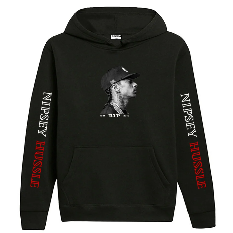 Новинка 2019 толстовка с капюшоном Nipsey Hussle для мужчин/женщин пуловер в стиле хип