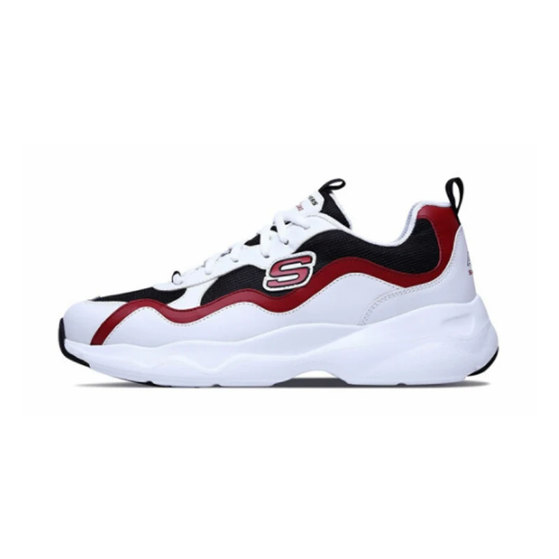 Skechers/Повседневная обувь; Мужские Винтажные кроссовки; Мужская дышащая обувь на платформе; брендовая Роскошная теннисная обувь; Masculino Adulto; 999859-WCC - Цвет: 999859-WBKR