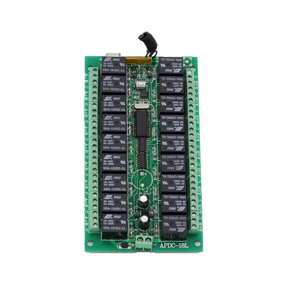 18 нагрузок DC12-24V 10A реле 18CH беспроводной Радиочастотный переключатель