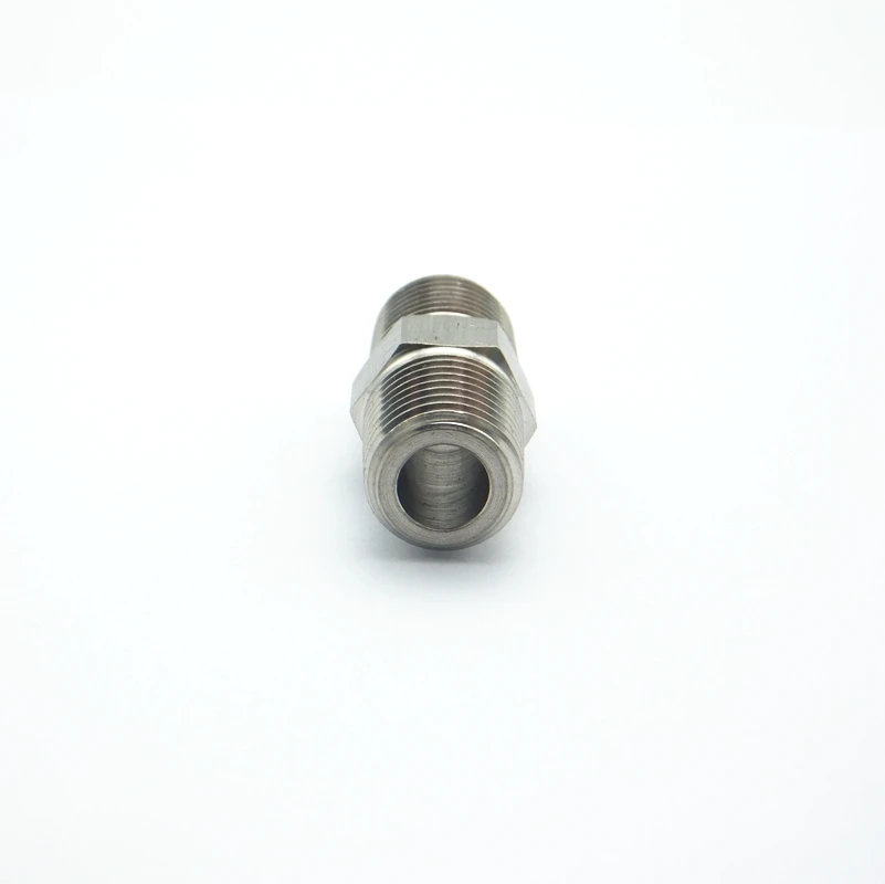 304 нержавеющая сталь 1/4 &quotBSP Мужская резьба равная Шестигранная ниппель