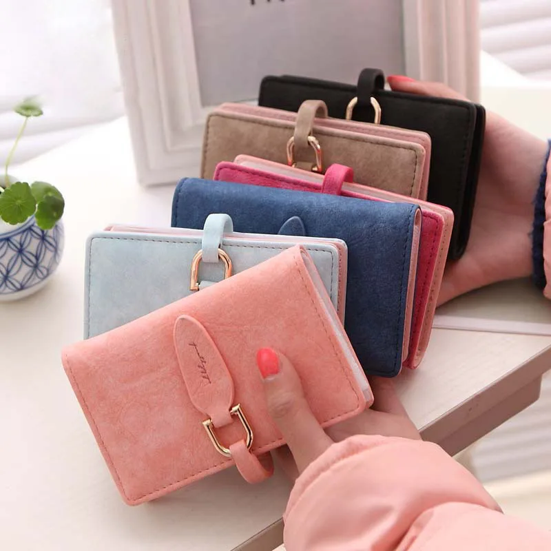 Prettyzys Женский 20 слотов для карт матовая искусственная кожа модный карамельный