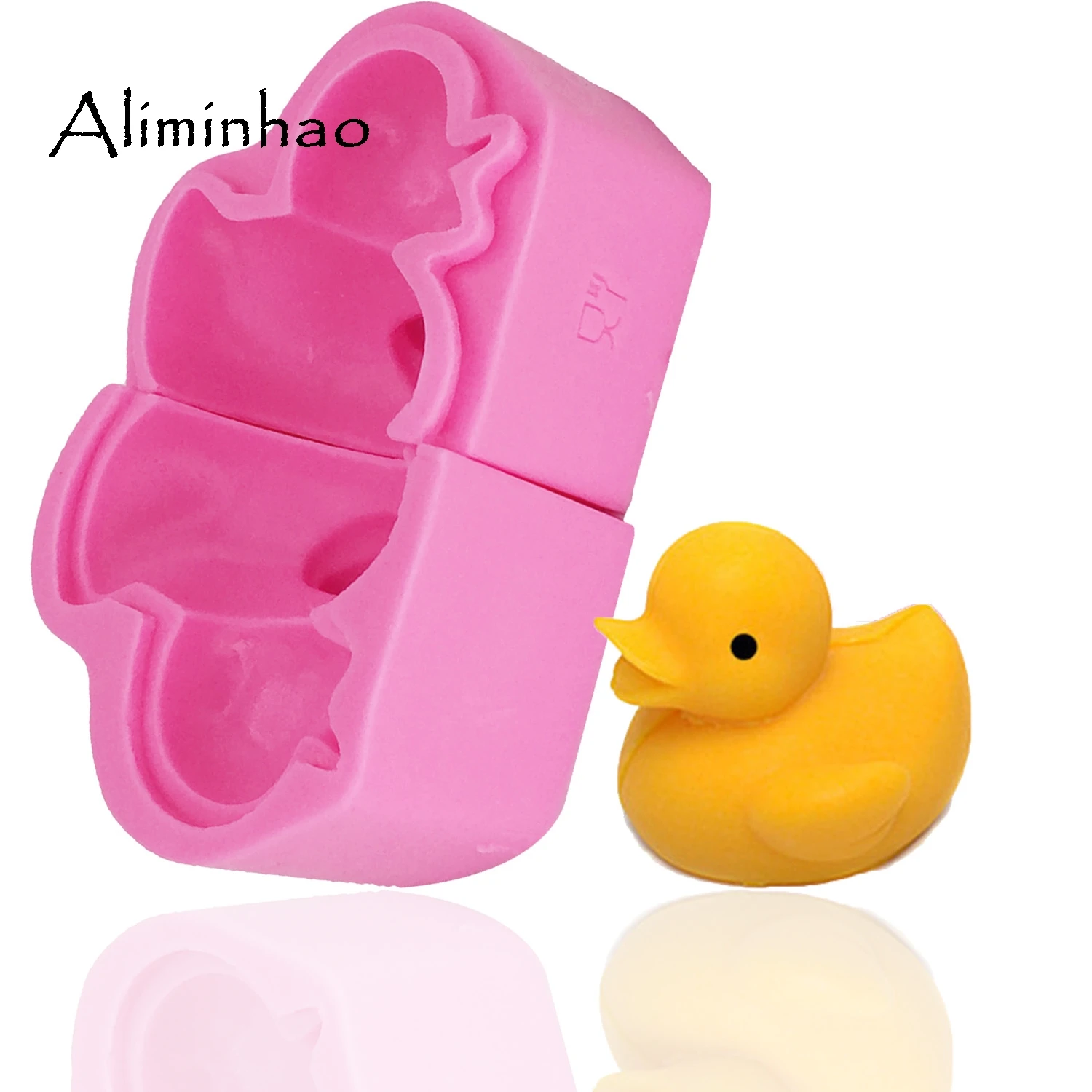 Прижимная форма для 3d утки b0288 DIY мыла в форме свечи силиконовая выпечки