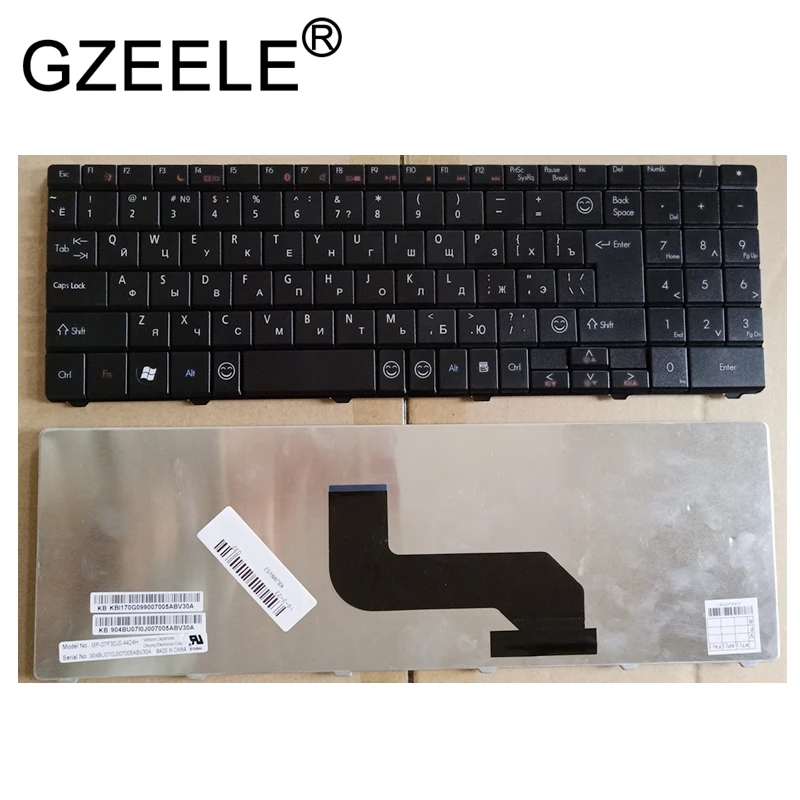 GZEELE русская RU Клавиатура для Packard Bell TR81 TR82 TR85 TR86 TR87 MS2274 MS2285 MS2288 NSK-AL20G NSK-AL21A черный |