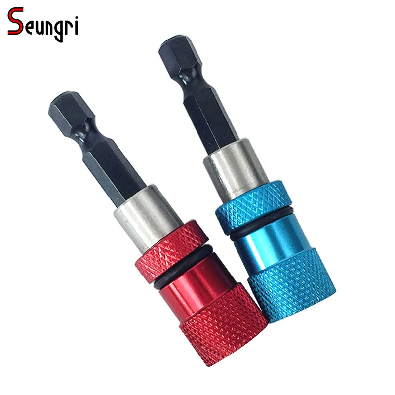 Seungri 1 Piece Quick Release Magnetic Bit Screwdriver Holder 1/4&quot Hex Shank Drywall Screw Drill Tool | Инструменты