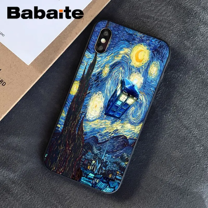 A4 Babaite Tardis Doctor Dr Who Police Box Новинка чехол для телефона Fundas чехол для Apple iPhone 8 7 6 6S Plus X XS MAX 5 5S SE XR чехол s - Цвет: A4