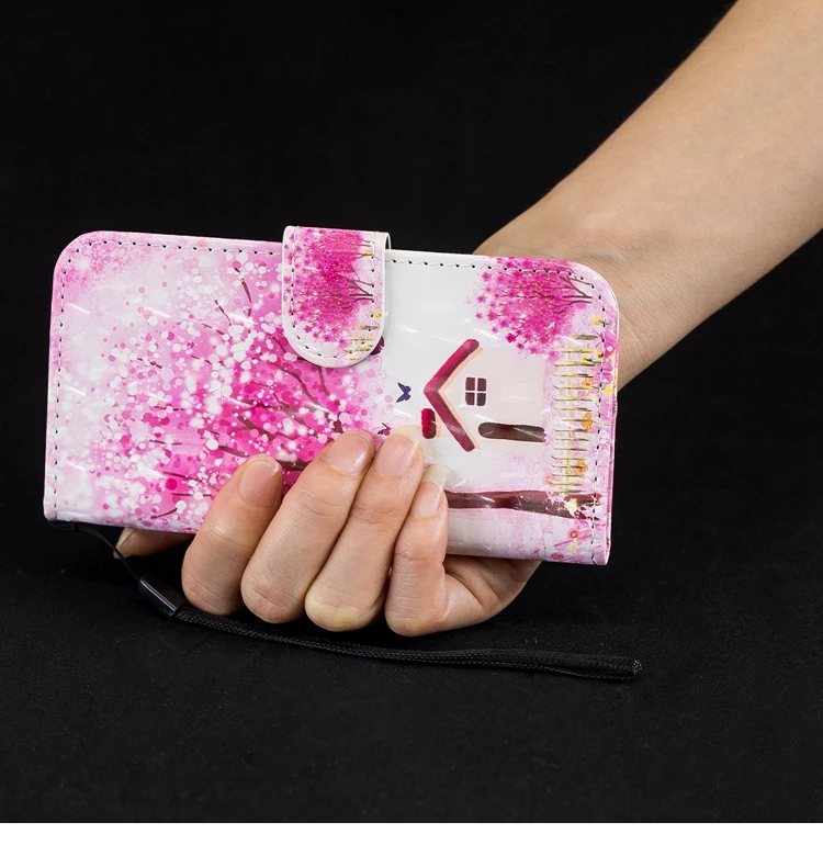 Флип-кожаный чехол для Coque Xiaomi Redmi Note 4 чехол 3D окрашенный чехол-книжка для Etui Xiomi Redmi Note 4X панда кошелек чехол для телефона
