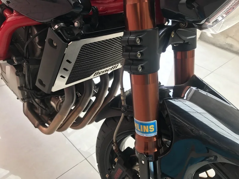 Защитная крышка решетки радиатора из нержавеющей стали для Benelli TORNADO TNT600 BN600 Stels600