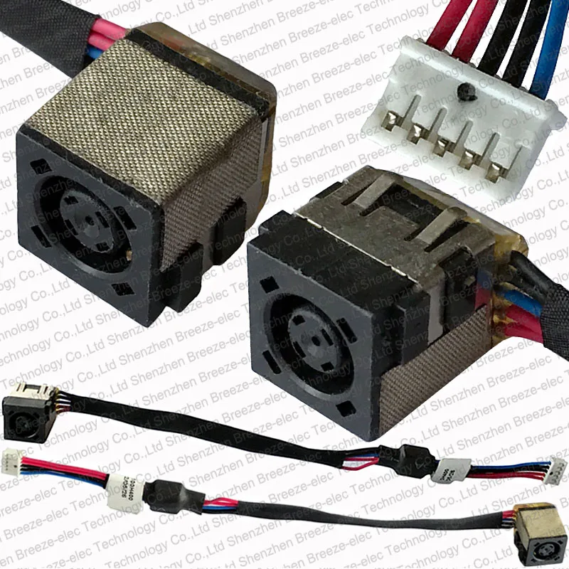 

Original New Laptop DC POWER JACK w/ socket Cable connector harness for Dell Latitude E5430 E5530 09KHJ3 DC30100H200 DC30100H400