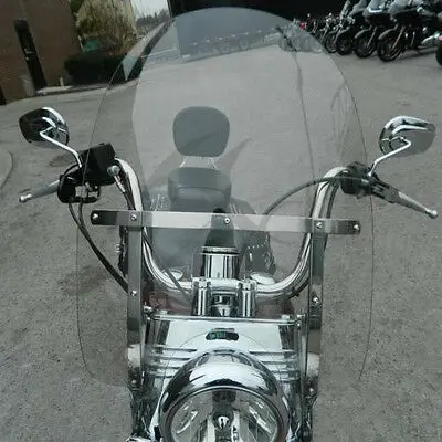 Ветровое стекло для мотоцикла Harley Heritage Softail Classic FLSTC Fatboy 00 17|Козырьки от ветра и