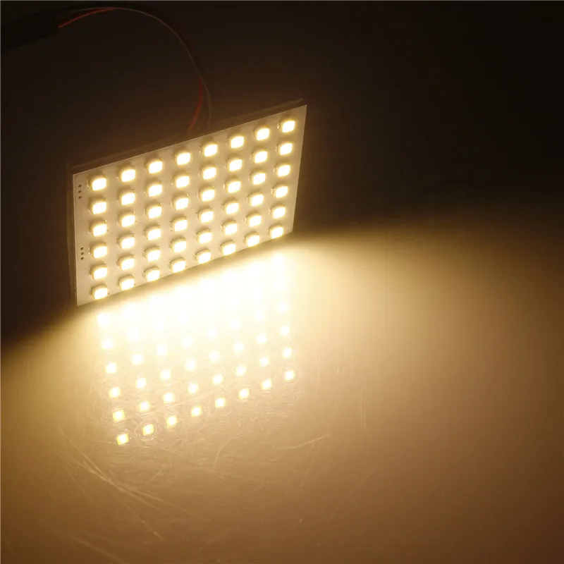 Автомобильные светодиодсветодиодный панели T10 Cob 48 SMD белые светодиодные лампы