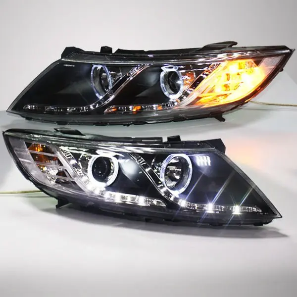 Для Kia K5 светодиодный ангельские глазки фара 2012|led angel eyes|led angelkia k5 |