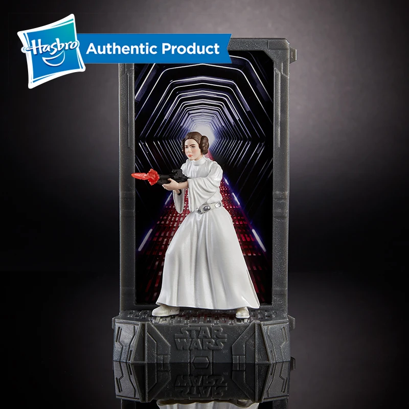 Hasbro Звездные войны 40 я годовщина черная серия титановая фигурка Дарт Вейдер Leia