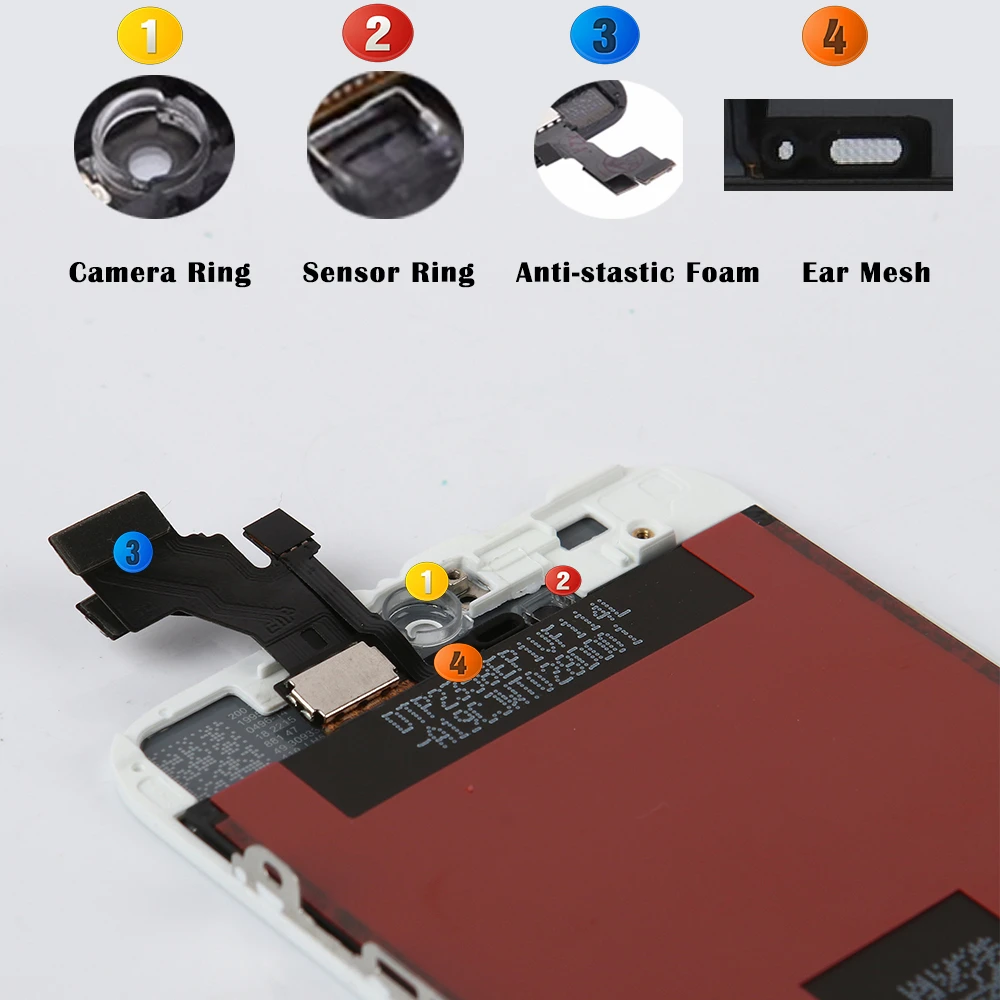 aaa factory sale lcd for iphone 5 5s 5c 5se screen display part glass touch panel digitizer assembly complete for iphone se lcd free global shipping