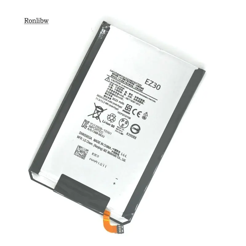 Аккумуляторная батарея Ronlibw 3220mAh EZ30 для Motorola Google Nexus 6 XT1100 XT1103 SNN5953A|Аккумуляторы