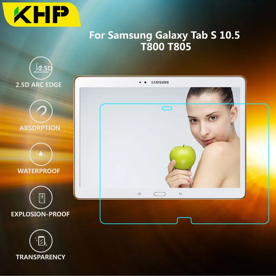 KHP Премиум 0 3 мм закаленное стекло для Samsung Galaxy Tab S 10 5 SM T800 T805 Защитная пленка