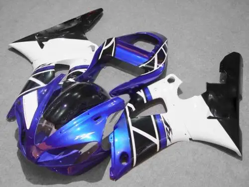 Комплект обтекателей для мотоцикла YAMAHA YZFR1 00 01 YZF R1 2000 2001 1000 yzfr1 ABS белый синий