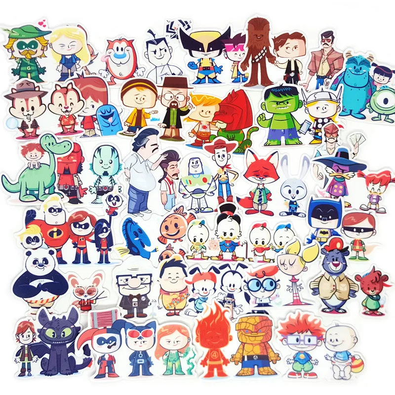 32 шт./лот аниме наклейка с историей человека и животного украшение сделай сам