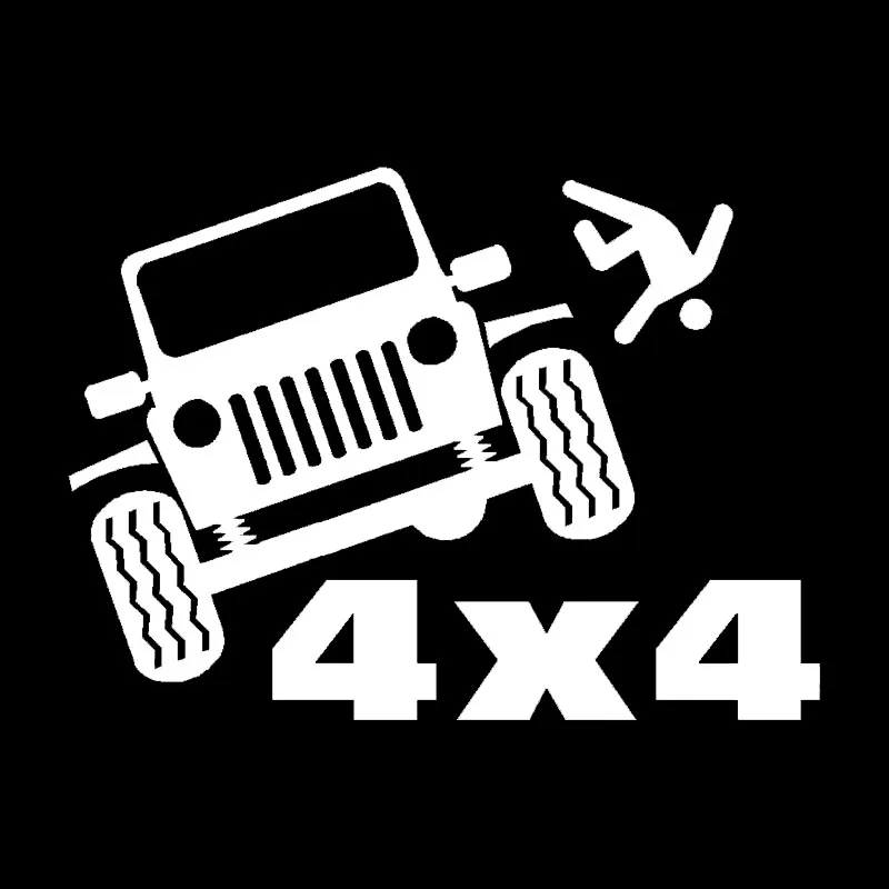 Car Sticker Vinyl 15cm*11cm 4x4 Funny Stickers and Decals 3D On Styling Creative | Автомобили и мотоциклы