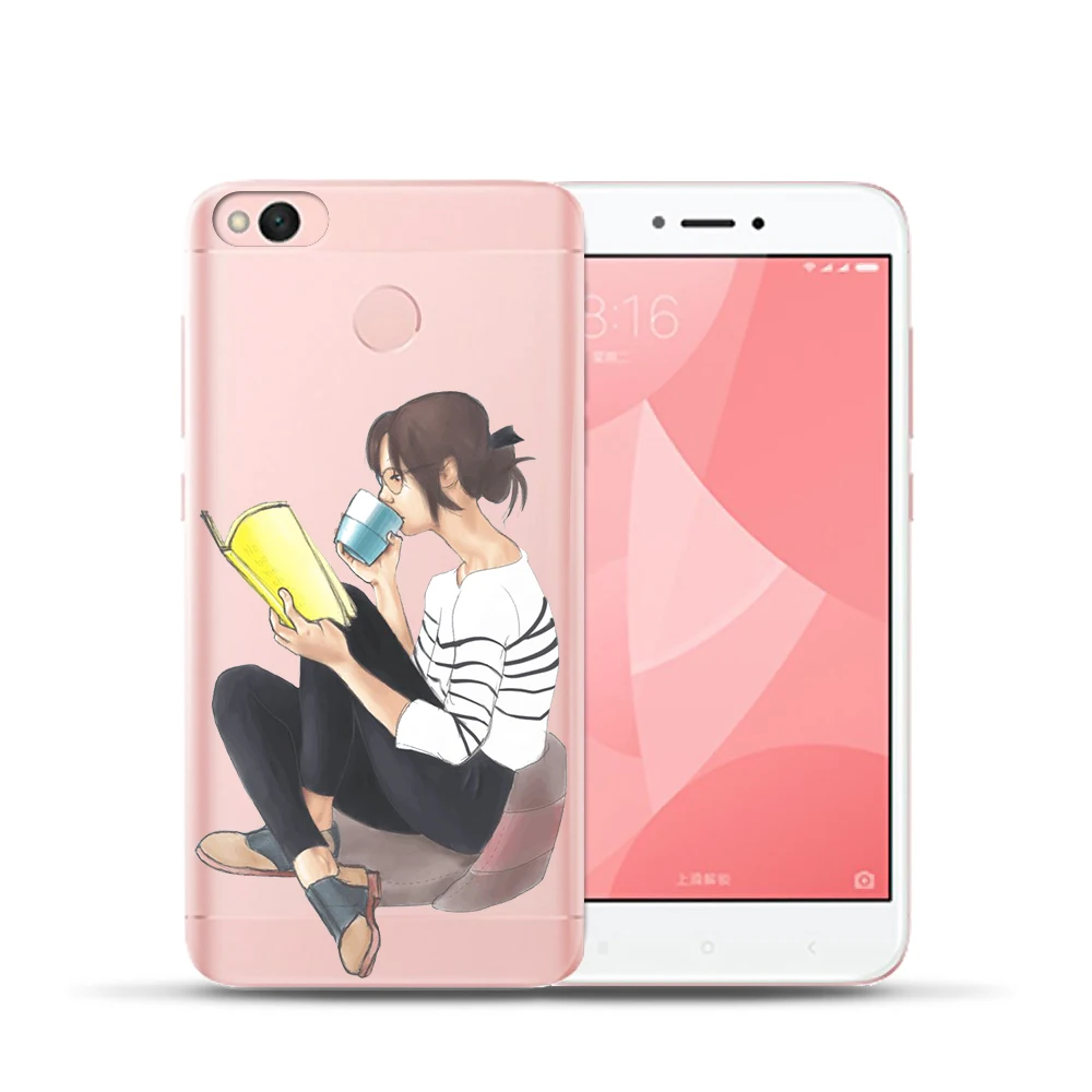 For Xiaomi Redmi 4X 5A 4 4A MiA1 Mi6 5X MI8 NOTE Summer fashion Girl Travel Soft Silicone Back Fundas Cover Coque |