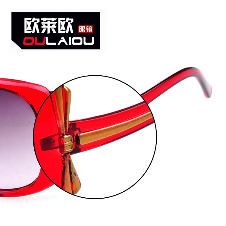 100pcs/lot 2015 new retro sunglasses the Maximum box trend of gradual cool sun glasses Dragonfly style 9511 | Аксессуары для