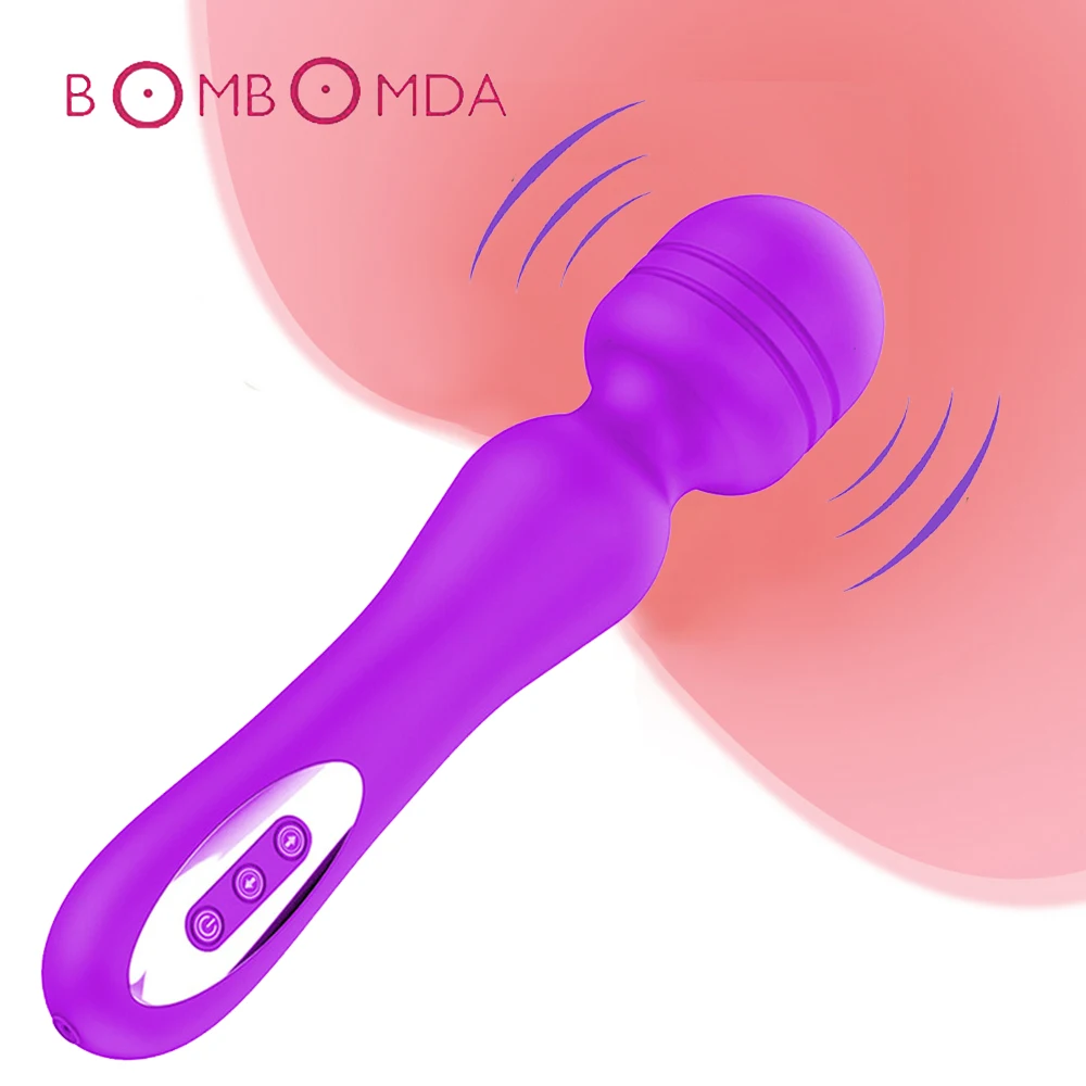 Волшебная палочка AV Вибратор для женщин секс-товары Вибраторы USB перезаряжаемые