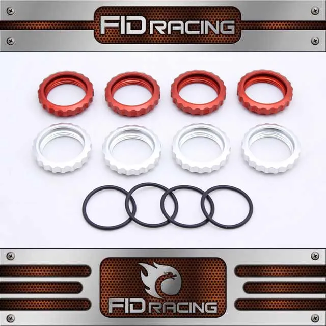FIDRACING CNC обработанный пружинный воротник из сплава для losi 5ive t kmx2 rovan lt|collar punk|collar