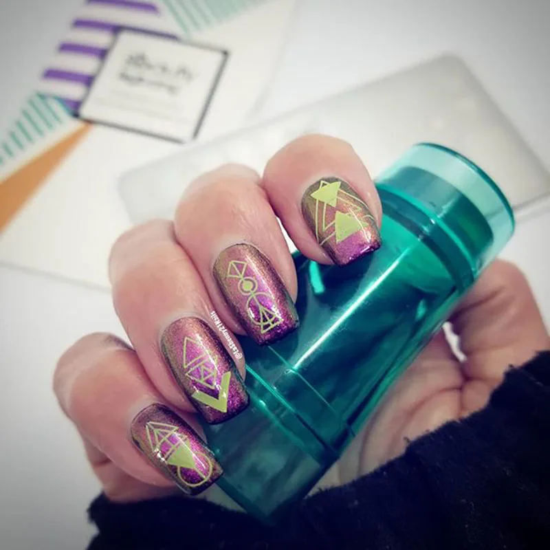 Beautybigbang штамповочные пластины 6*12 см летние цветочные геометрические изображения из нержавеющей стали для маникюра трафарет для ногтей штамповочная пластина