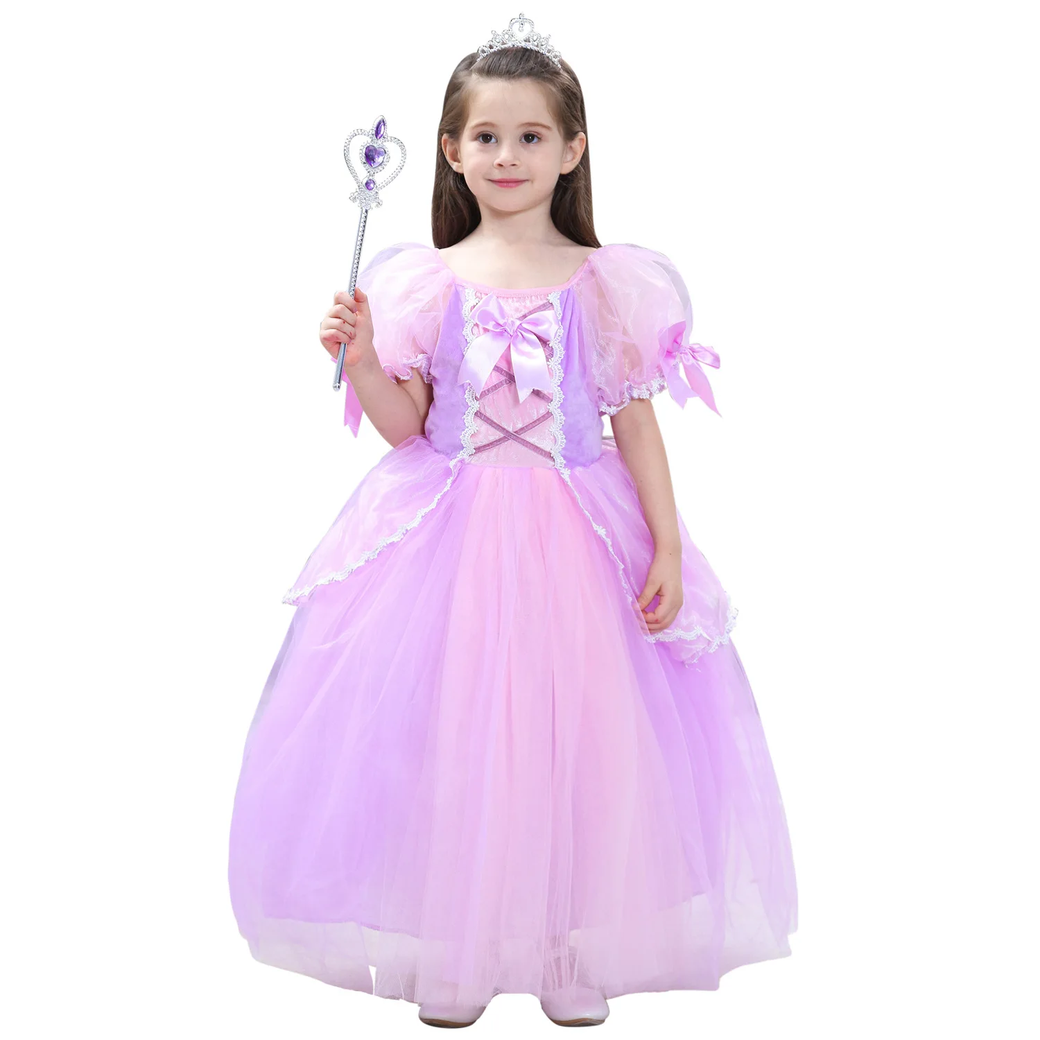Girls Princess dress Sophia Dress up with Children Party Dresses Cosplay Girl Belle Costume | Детская одежда и обувь