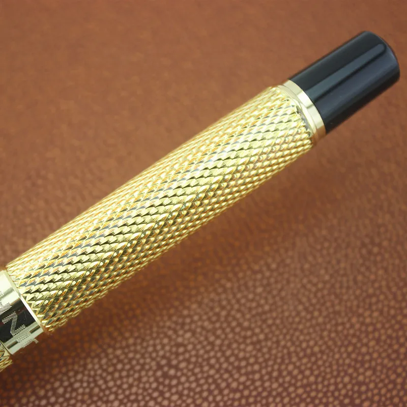 Advanced Jinhao все цвета Роскошный Дракон яркие золотые квадраты баррель Бизнес Офис