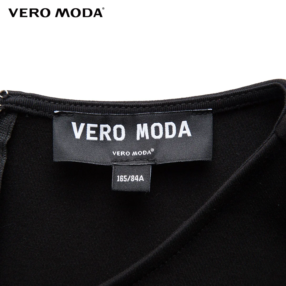 Vero Moda абсолютно новый уличный стиль o образным вырезом сзади молнии leeveless стрейч
