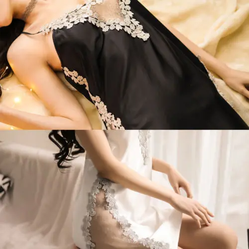 Пикантные Для женщин цветочные кружева пижамы Drees 2018 новые летние горячие Hollow