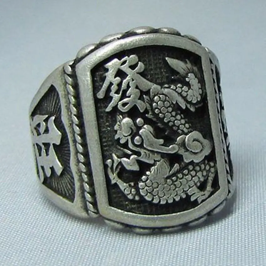 Оптовая цена новое кольцо 8 # ~ 9 #|silver mens ring|ring bagsilver purple ring |