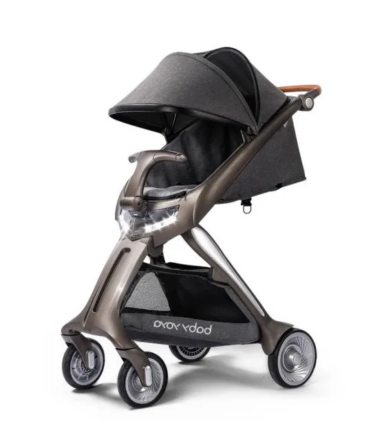 2019 детская коляска babyyoya с высоким обзором очень Прохладный дизайн и светодиодный