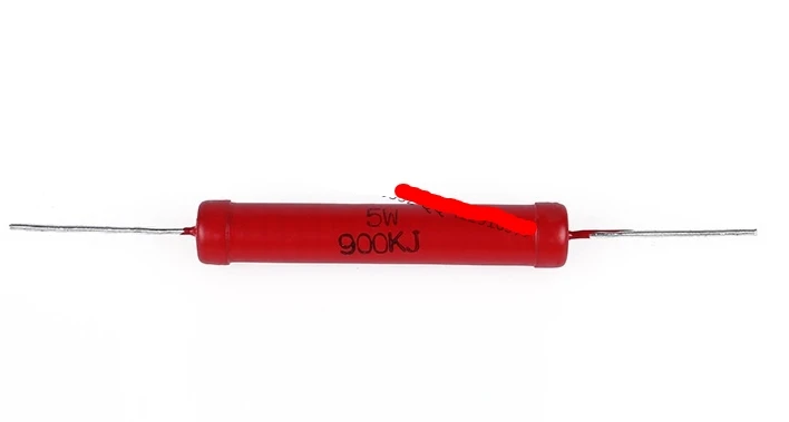 

High voltage non-inductive resistance 5W 900kR Tolerance: +-5% 9x50mm PB Free