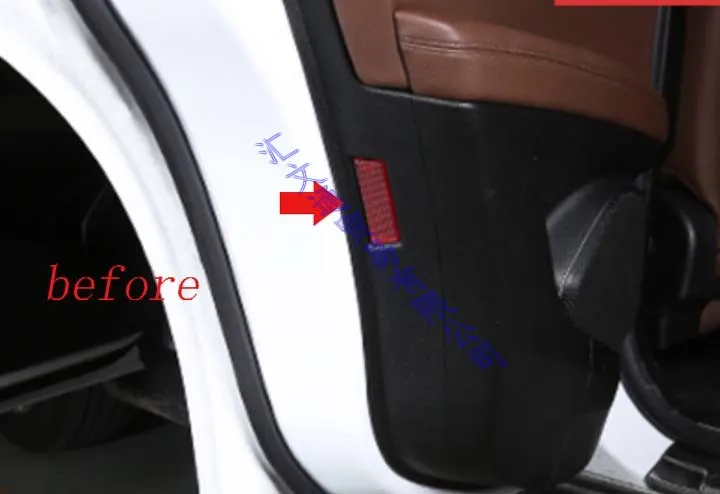 Для Alfa Romeo стельвио 2017 2018 автомобильные аксессуары ABS Хром Матовый передней и