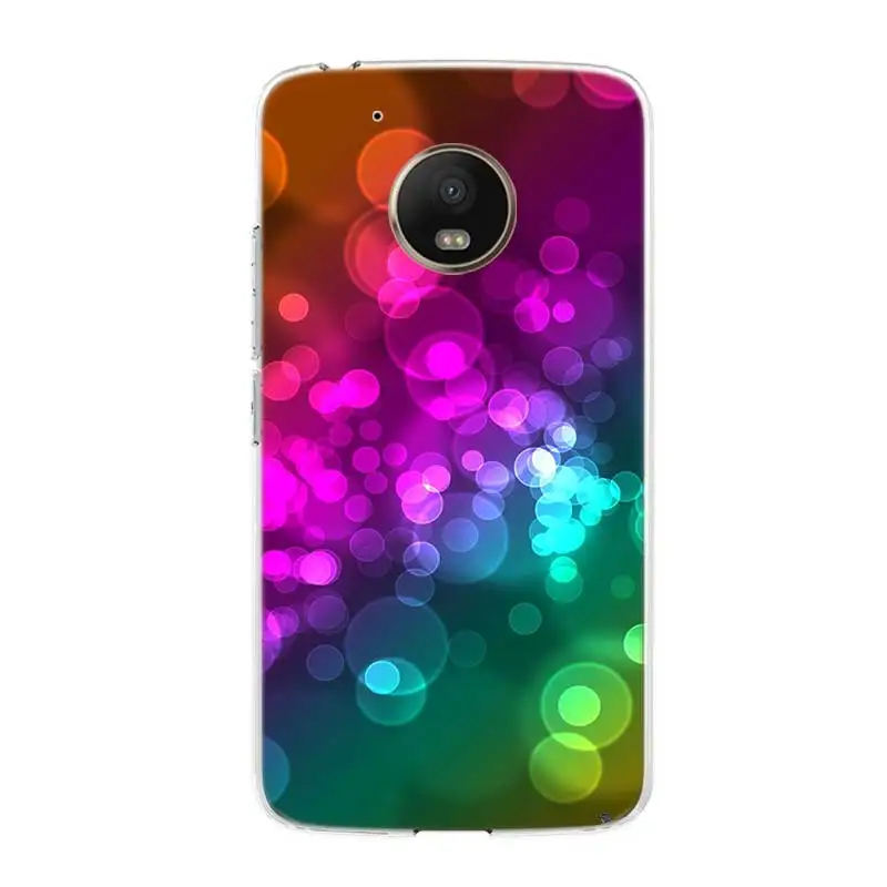Красивый легкий силиконовый корпус Корпус задняя крышка для Motorola MOTO G7 G5 G5S G6 E4 E5 Plus