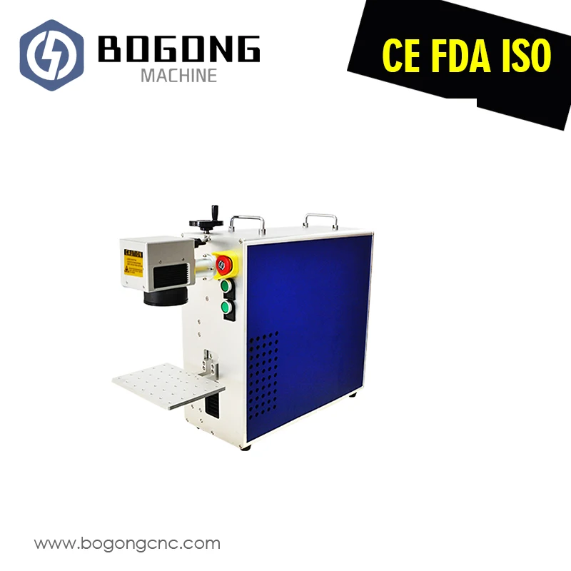 desktop easily movable MOPA mini portable laser marking machine for color signs | Инструменты