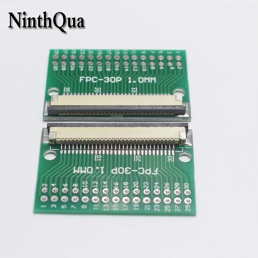 1 шт. 30P FPC Адаптерная пластина 0 мм шаг 30Pin Вниз Тип выдвижной штекер до 2 45 плоский