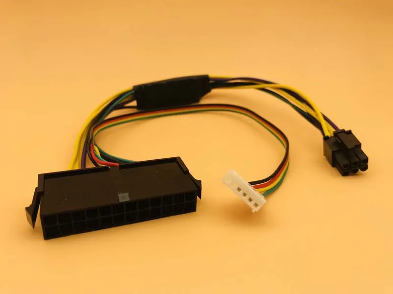 ATX главный 24Pin к 6Pin PCI E PSU кабель адаптера питания 18AWG блок для HP Z220 Z230 SFF Серверная