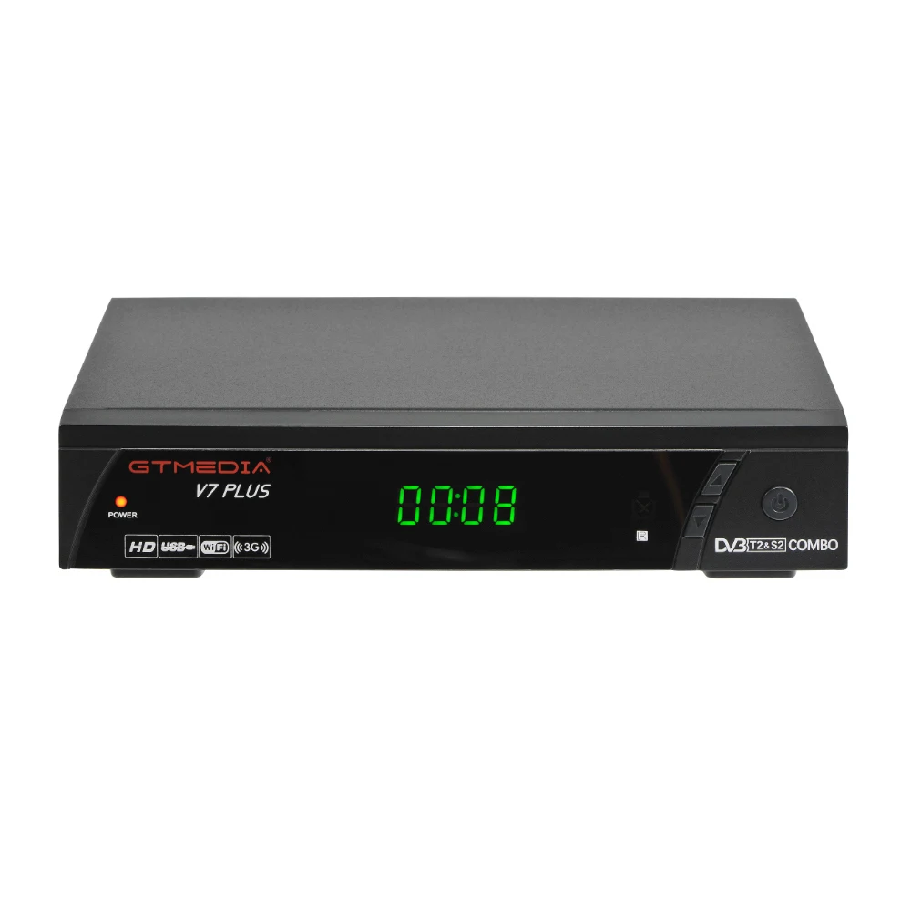 GTmedia V7 PLUS DVB S2 & T2 комбо бокс спутниковый ресивер full HD 1080p MPEG4 H.265