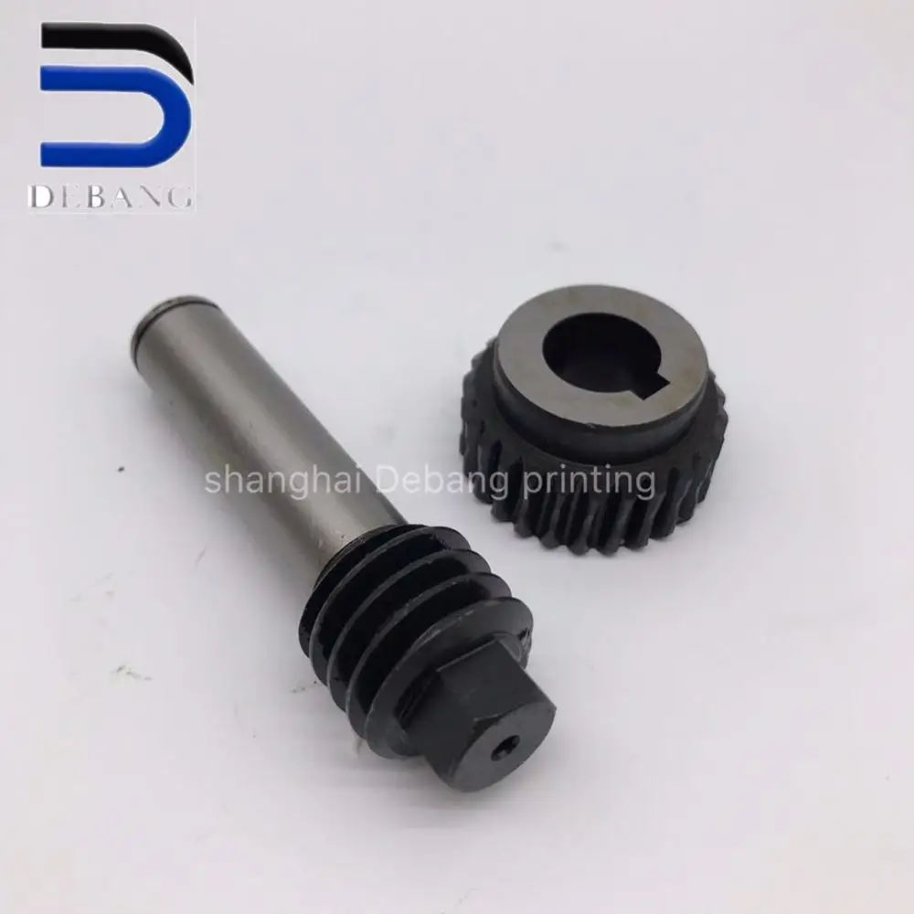 2 шт. лот GTO SM74 MO печатная машина червяк 42.006.029 шестерня M2.006.0111 комплект высокого качества, произведенный в Китае.